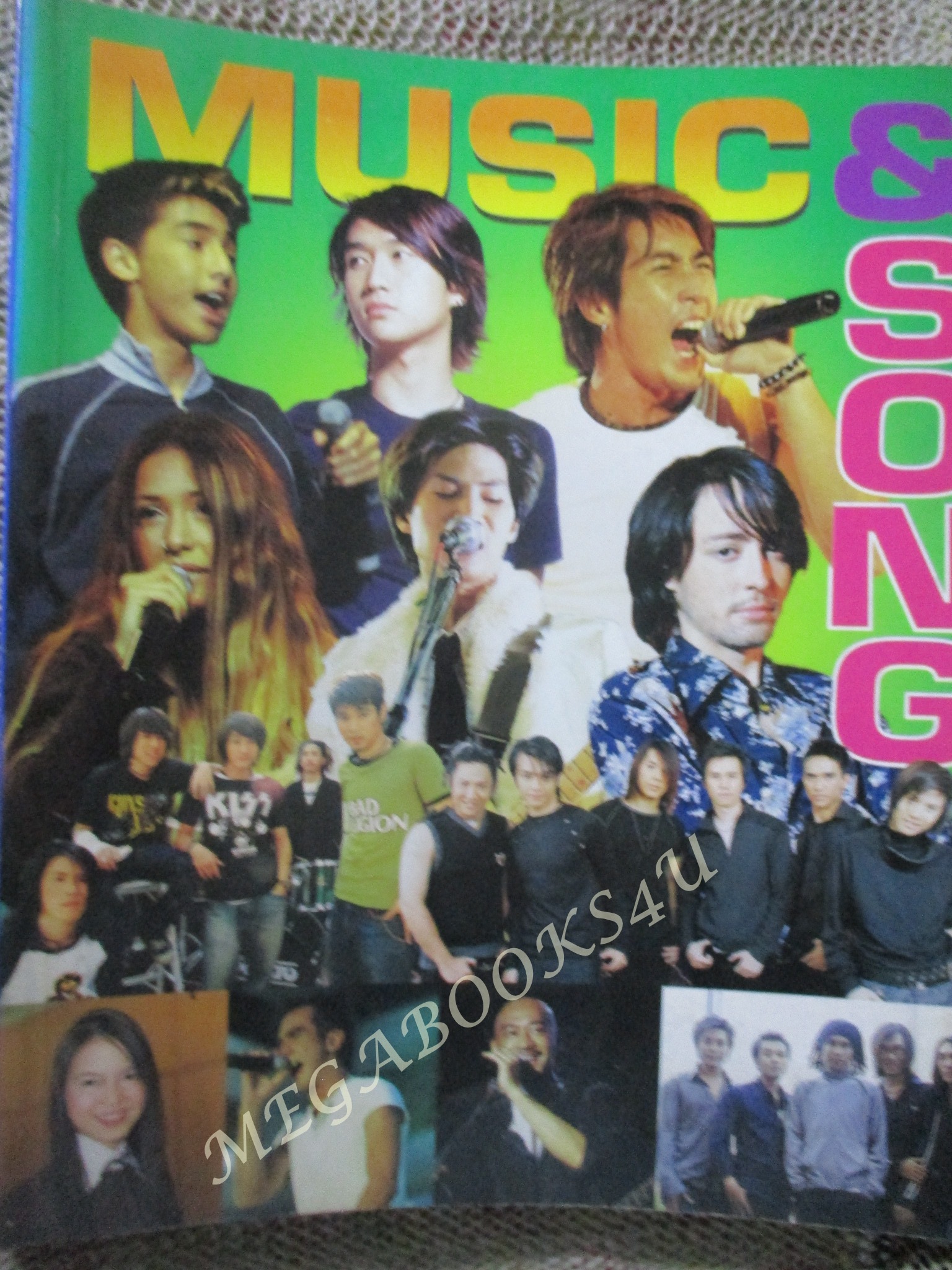 หนังสือเพลงพร้อมคอร์ดกีตาร์ MUSIC & SONG 06 / พาราด็อก / สิบล้อ / ปาล์มมี่ / บอดี้สแลม