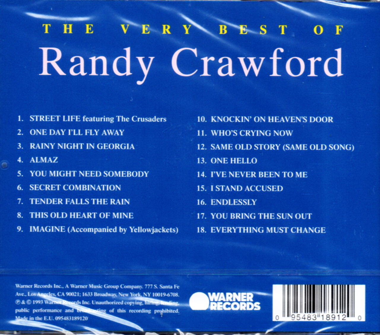 CD,Randy Crawford - Very Best of (EU)(1993)