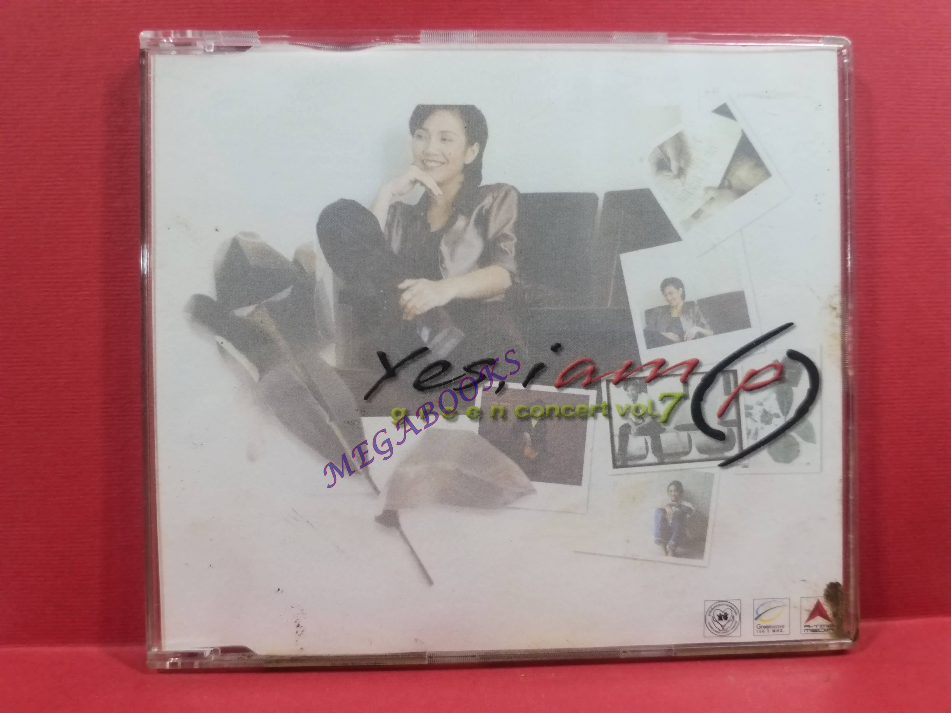 ซีดีเพลงไทยสากล แอม เสาวลักษณ์ ชุด GREEN CONCERT VOL.07 // ปกสวย แผ่นสวย