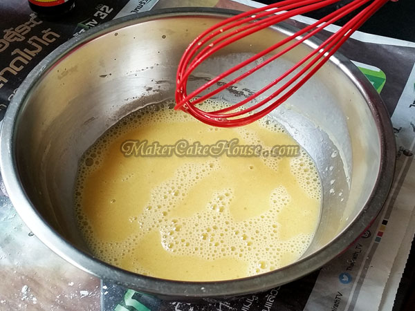 สูตรและวิธีทำเค้กกาแฟหน้านิ่ม 3