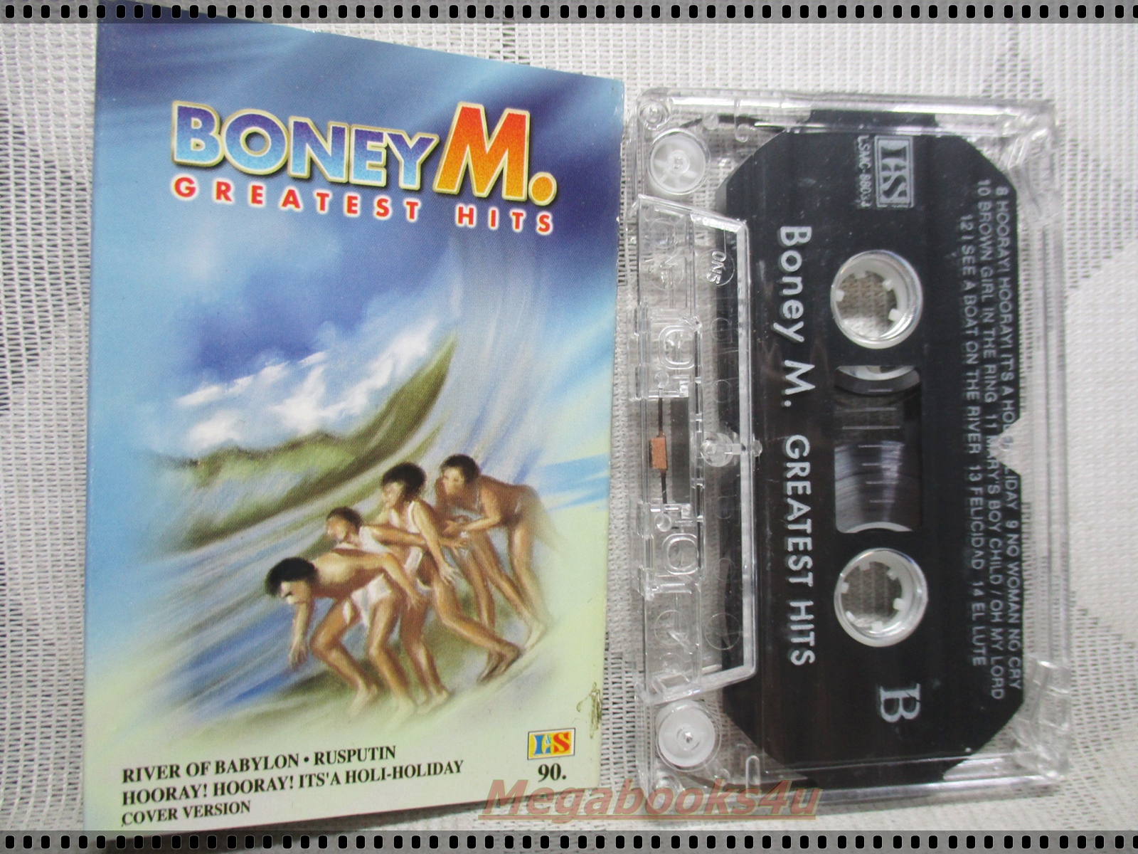 ขายเทปเพลงเก่า BONEY M Greatest Hits