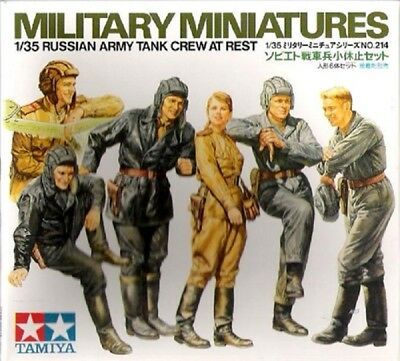 1/35 Russian Army Tank Crew At Rest