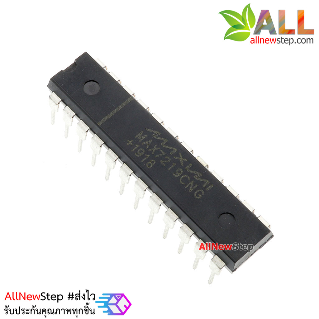 IC MAX7219 สำหรับขับ 7 Segment 8 หลัก MAX7219CNG MAX7219CN MAX7219C MAX7219