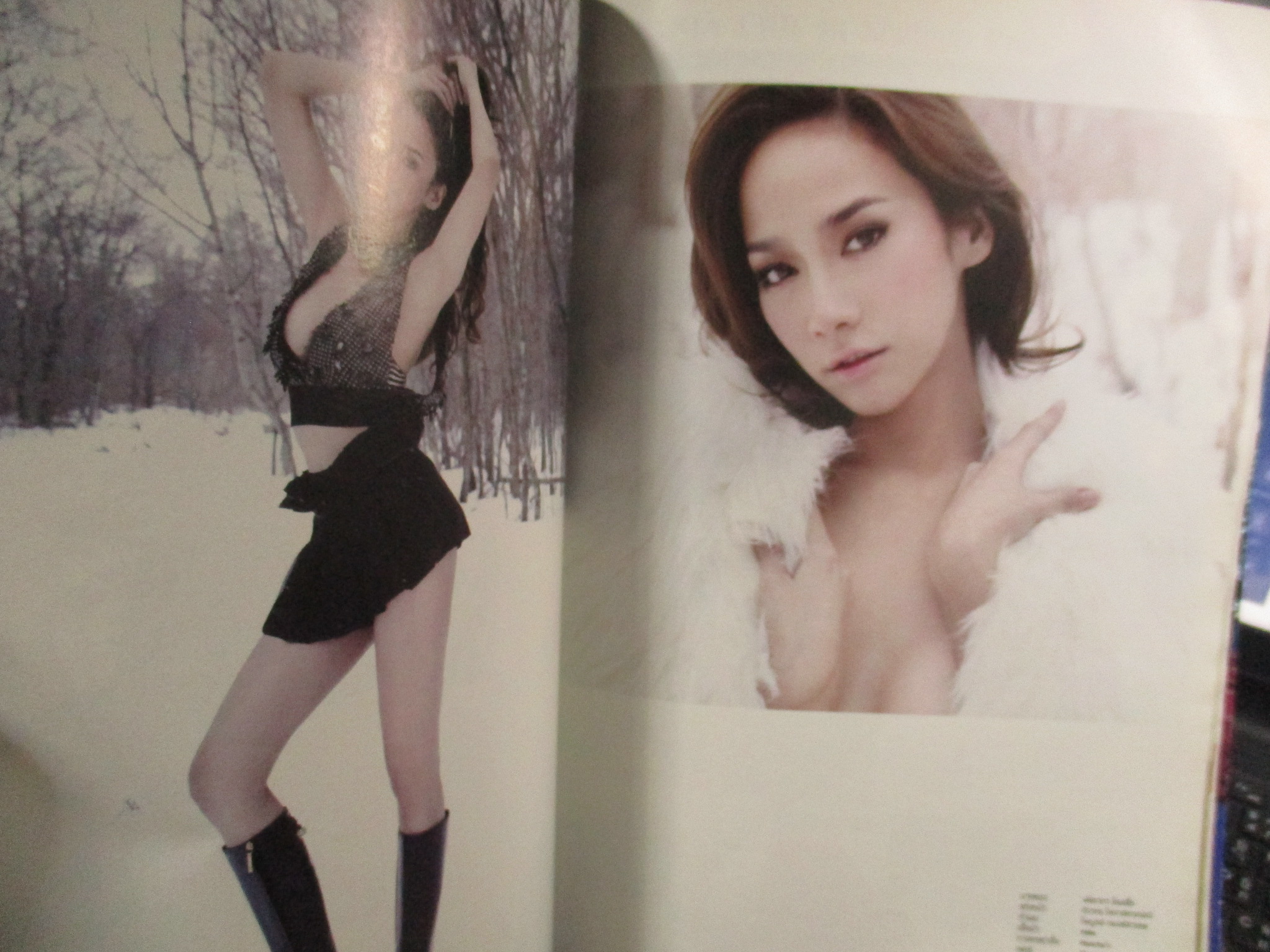 PHOTO BOOK AUM PATCHRAPA อั้ม พัชราภา THE SNOW QUEEN / FAST ENTERTAINMENT