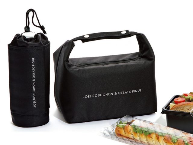 หมดแล้ว Joel Robuchon & Gelato Pique กระเป๋าถือ & กระเป๋าใสขวดน้ำ PET เก็บอุณหภูมิ ร้อน-เย็น 2 ชิ้น