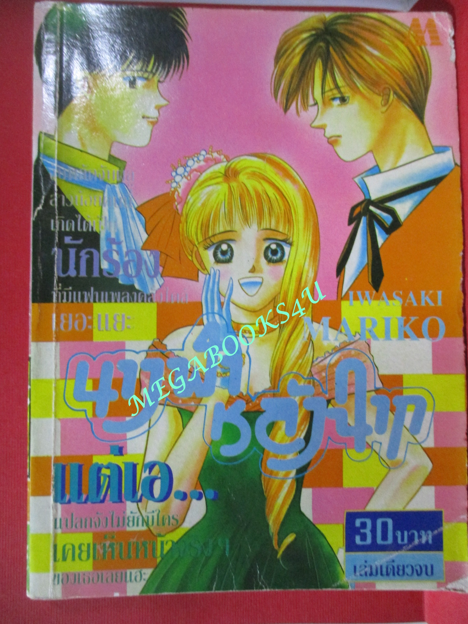 การ์ตูนบ้าน นางฟ้าหลังฉาก / IWASAKI MARIKO/ เล่มเดียวจบ / สภาพดี