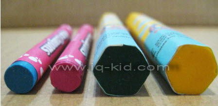 สีเทียนสำหรับเด็ก ซากุระจัมโบ้ 8 สี