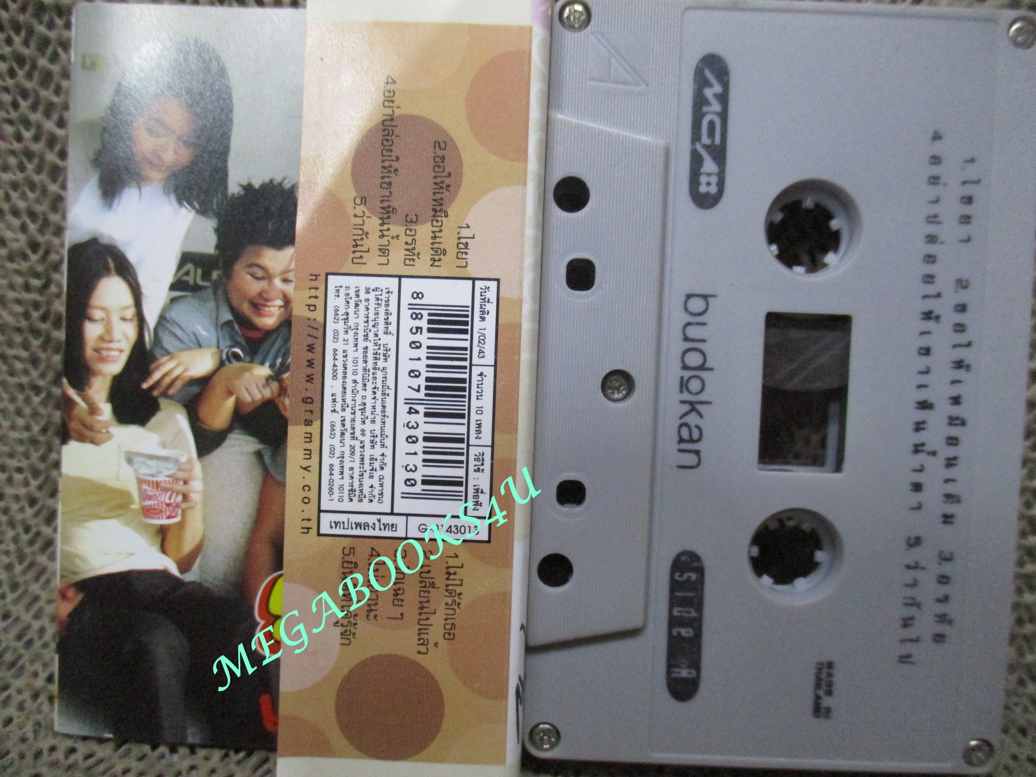 เทปเพลงไทยสากล วงบูโดกัน อัลบั้ม BUDOKAN