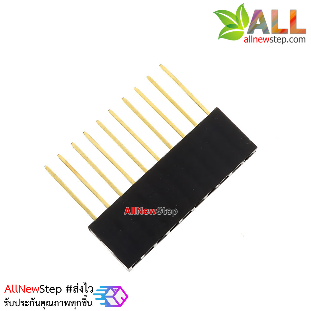 Stackable Header for arduino 1x10 2.54MM 10Pin 10MM Long Needle Female Pin Header Strip Stackable Header