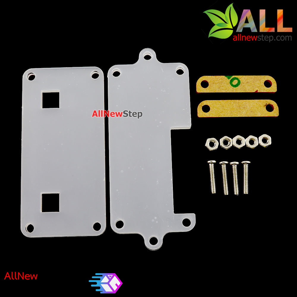 กล่อง Micro:bit Case สำหรับบอร์ด Micro bit Acrylic shell สีแดง