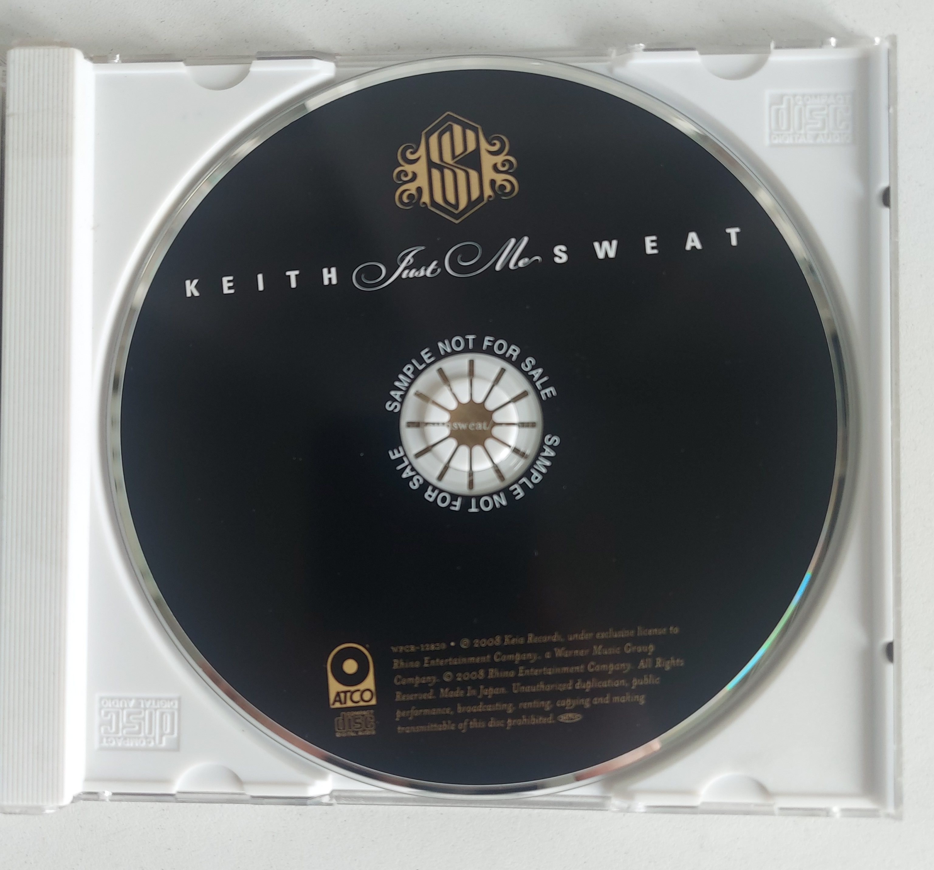 Used CD,Keith Sweat - Just Me (B)(2008)(Japan)