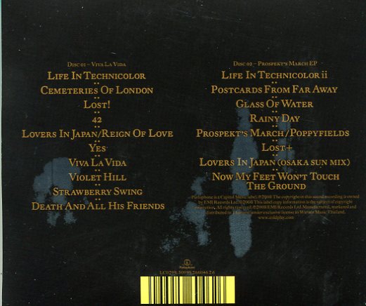 Coldplay - Viva La Vida (2008)