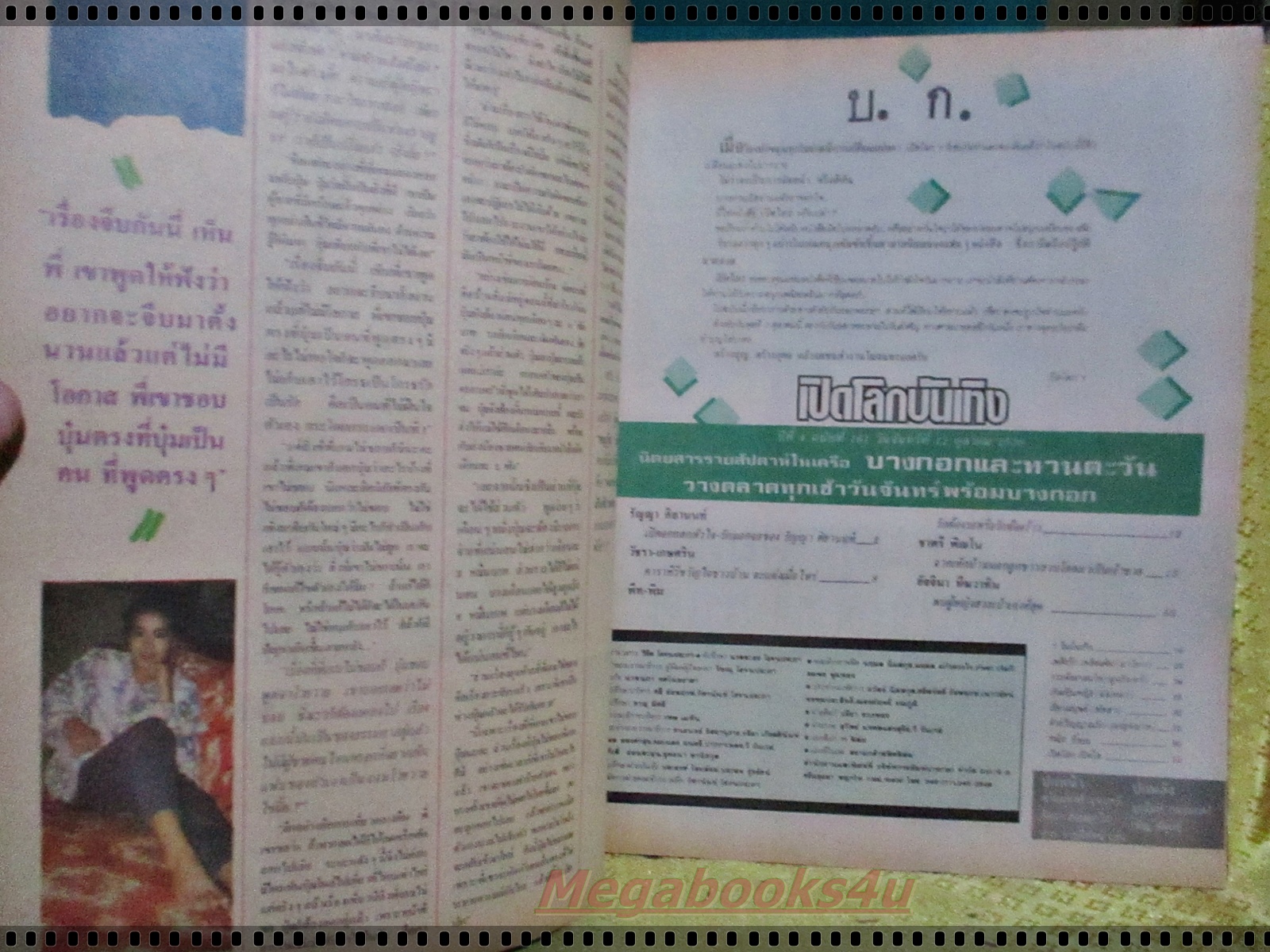 นิตยสารเปิดโลกบันเทิง ฉบับที่161 ปี2530 ปก พร้อมพงศ์ ยุรนันท์ เพ็ญพิสุทธิ์