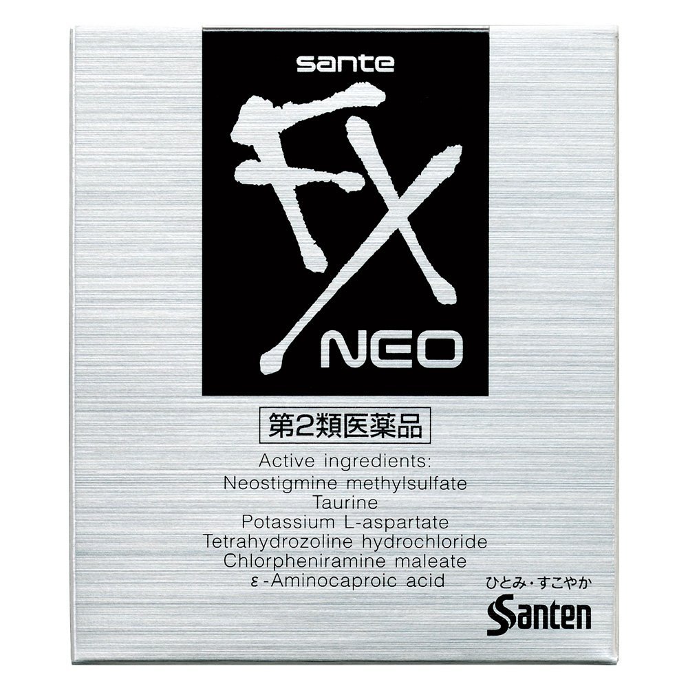 พร้อมส่ง Sante FX NEO EYE DROP น้ำตาเทียมญี่ปุ่น ยาหยอดตาญี่ปุ่น เย็นระดับ 5