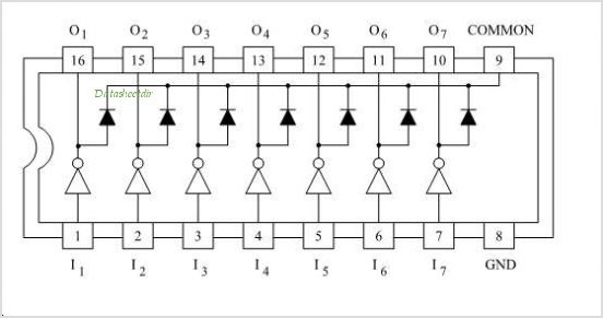 KID65003AP DIP-16 ไอซี KID65003AP Transistor Array