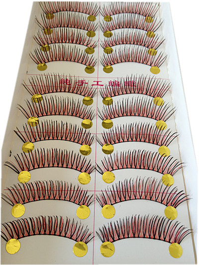 V-F5 ขนตา (ขายปลีก) เเพ็คละ 10 คู่