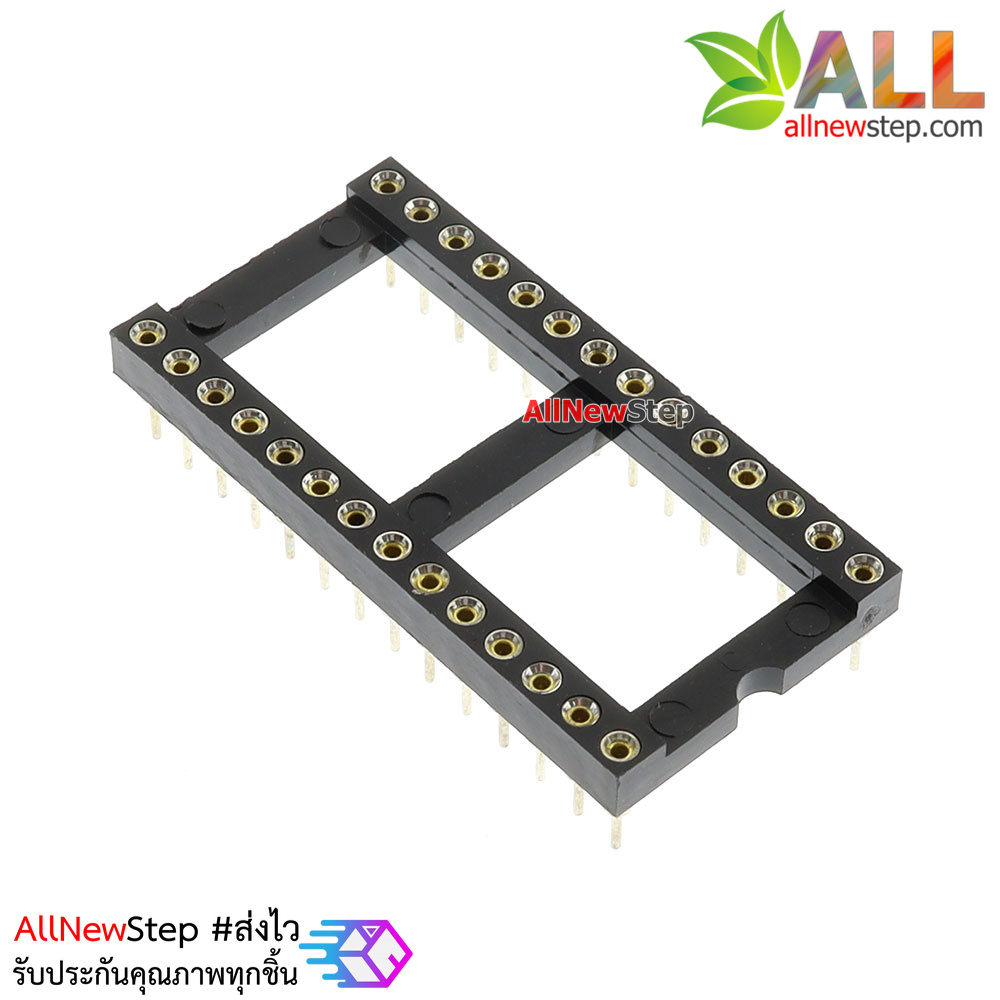Socket IC 28 ขาแบบกว้าง socket 28p