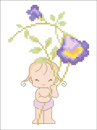 Nattee ชุดปัก น้องดอกไม้ 4