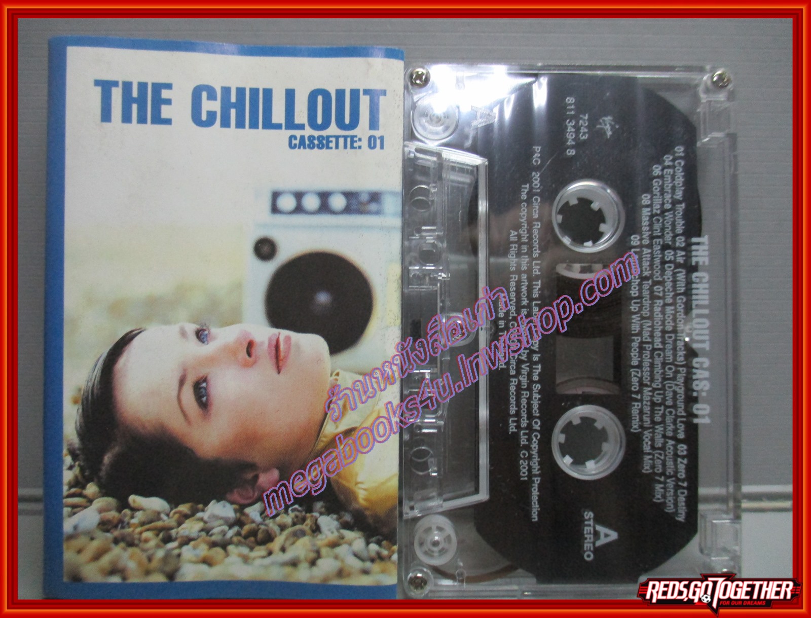 เทปเพลงสากล อัลบั้ม THE CHLLOUT CAS.01
