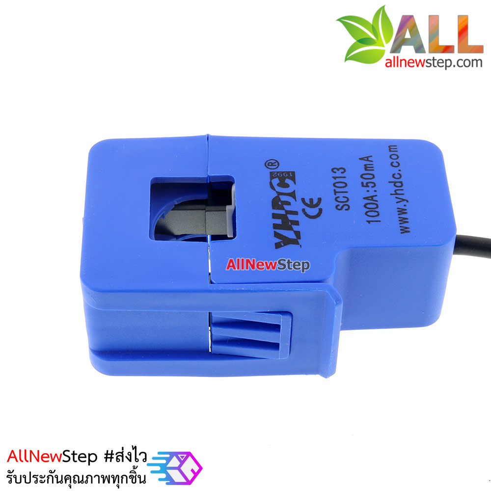 YHDC 100A: 50MA Non-Invasive Current Sensor CT Sensor SCT013-000 เซนเซอร์วัดกระแสสูงสุด 100A