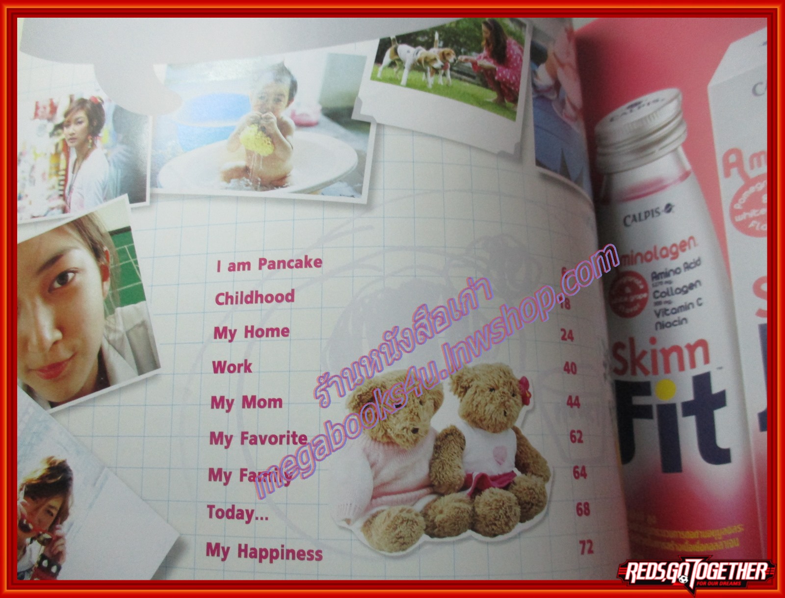 นิตยสารIN,IN MAGAZINE ฉบับพิเศษ แพนเค้ก เขมนิจ จามิกรณ์