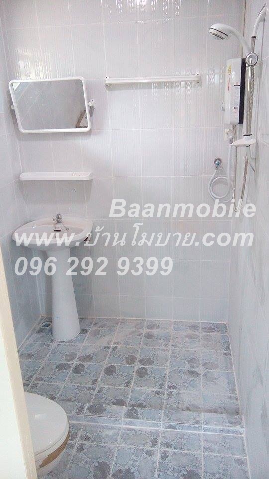 บ้านน๊อคดาวน์ ขนาด 6*7 เมตร ระเบียง 3*3 เมตร ยกสูง 2 เมตร (2ห้องนอน 2ห้องน้ำ 1ห้องรับเเขก)