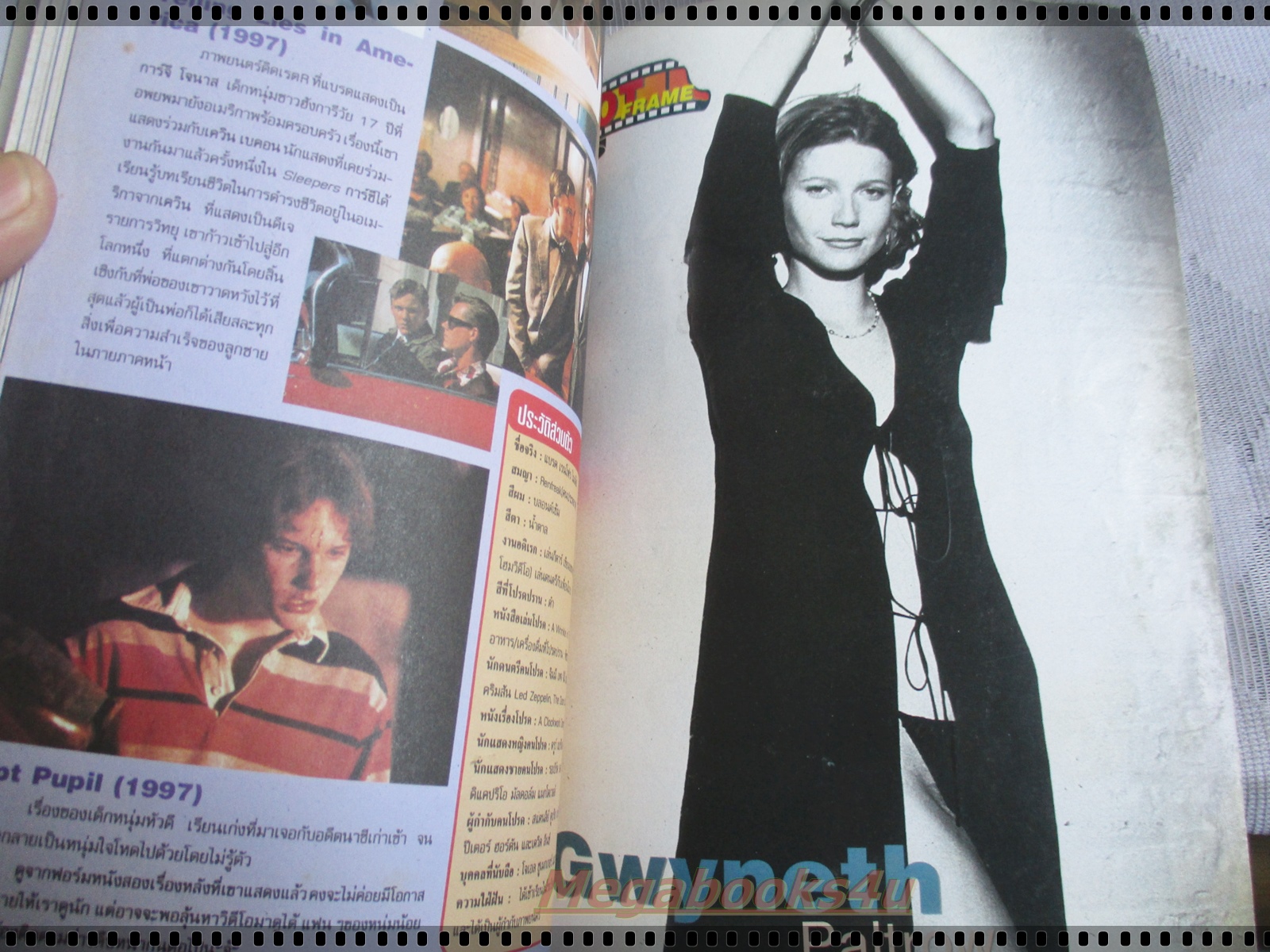 นิตยสารMOVIE TIME VOL.026 MAY.1998 สภาพพอใช้