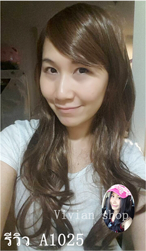 A1025 วิกผมหน้าม้า สไลด์ ตามเเบบ