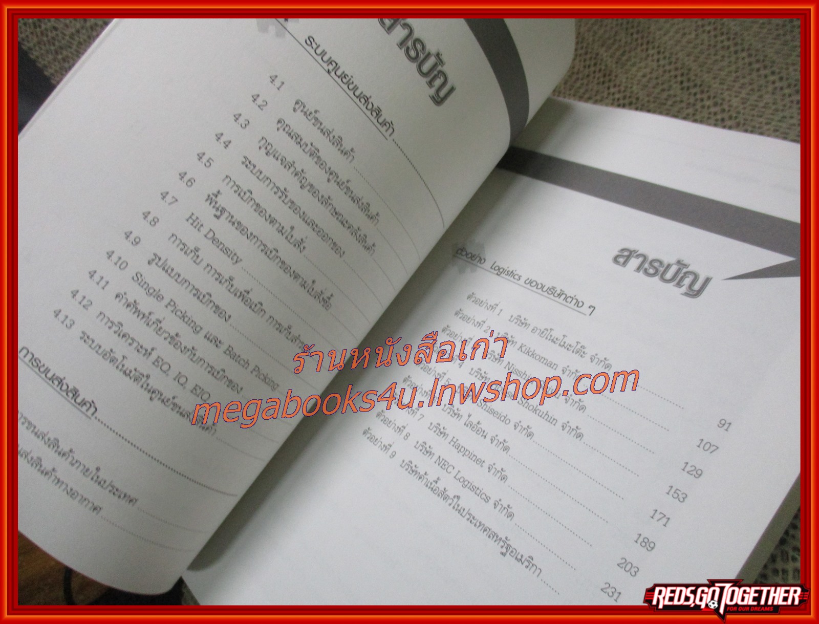 Supply chain & logistics ทฤษฎีและตัวอย่างจริง / Tsutomu Araki เขียน / กฤษดา วิศวธีรานนท์ (มือสอง) (สภาพ85-95%)