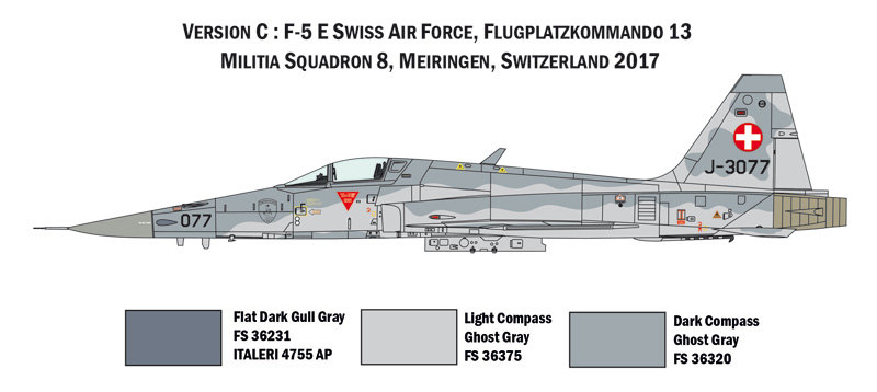 1/72 F-5E SWISS AIR FORCE