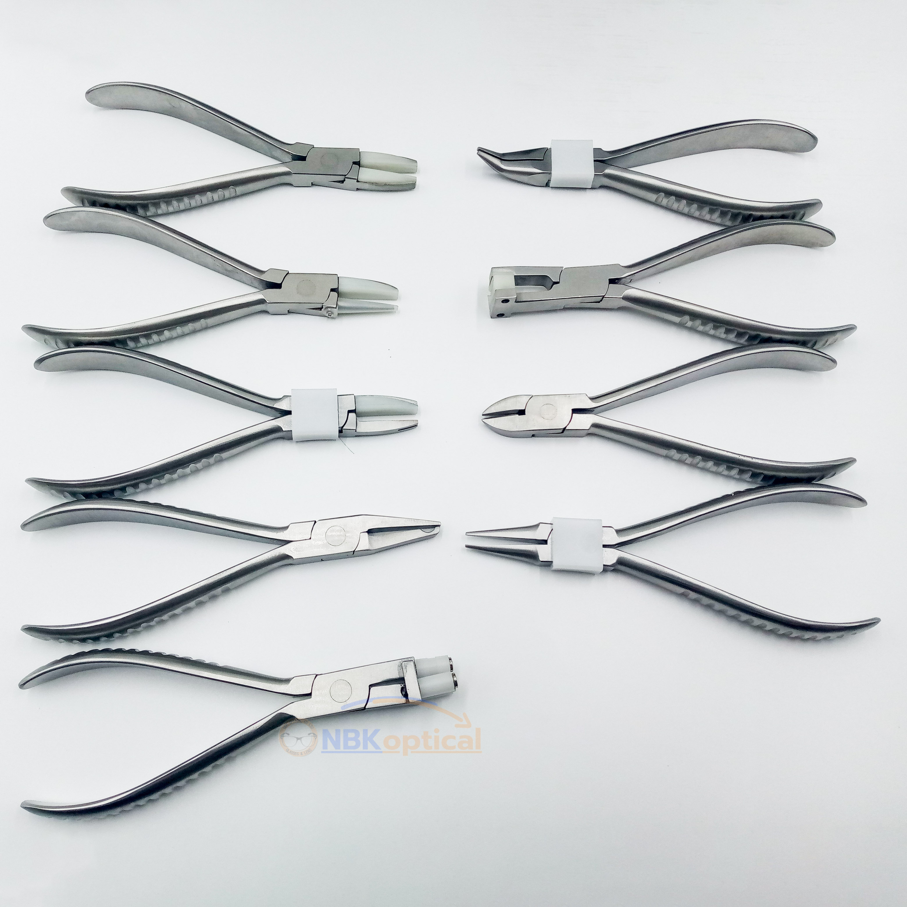 เครื่องมือช่างแว่นตา Set L (คีมสแตนเลส)