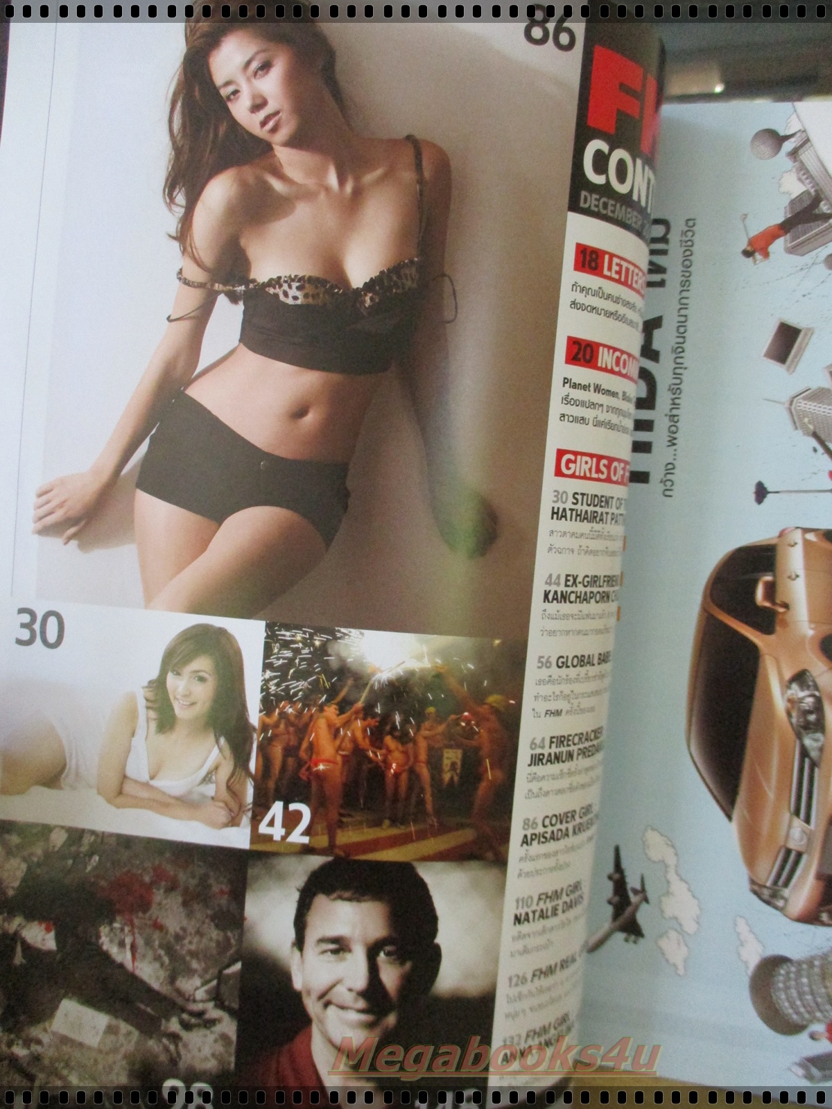 นิตยสารFHM ฉบับ080 ปี2552 นางแบบ ไอซ์ อภิษฏา