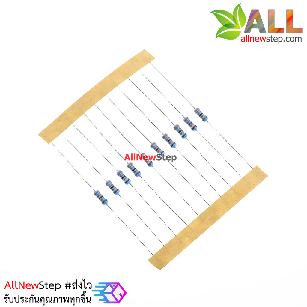 ตัวต้านทาน 330K 1/4W Metal film 1% จำนวน 10 ชิ้น