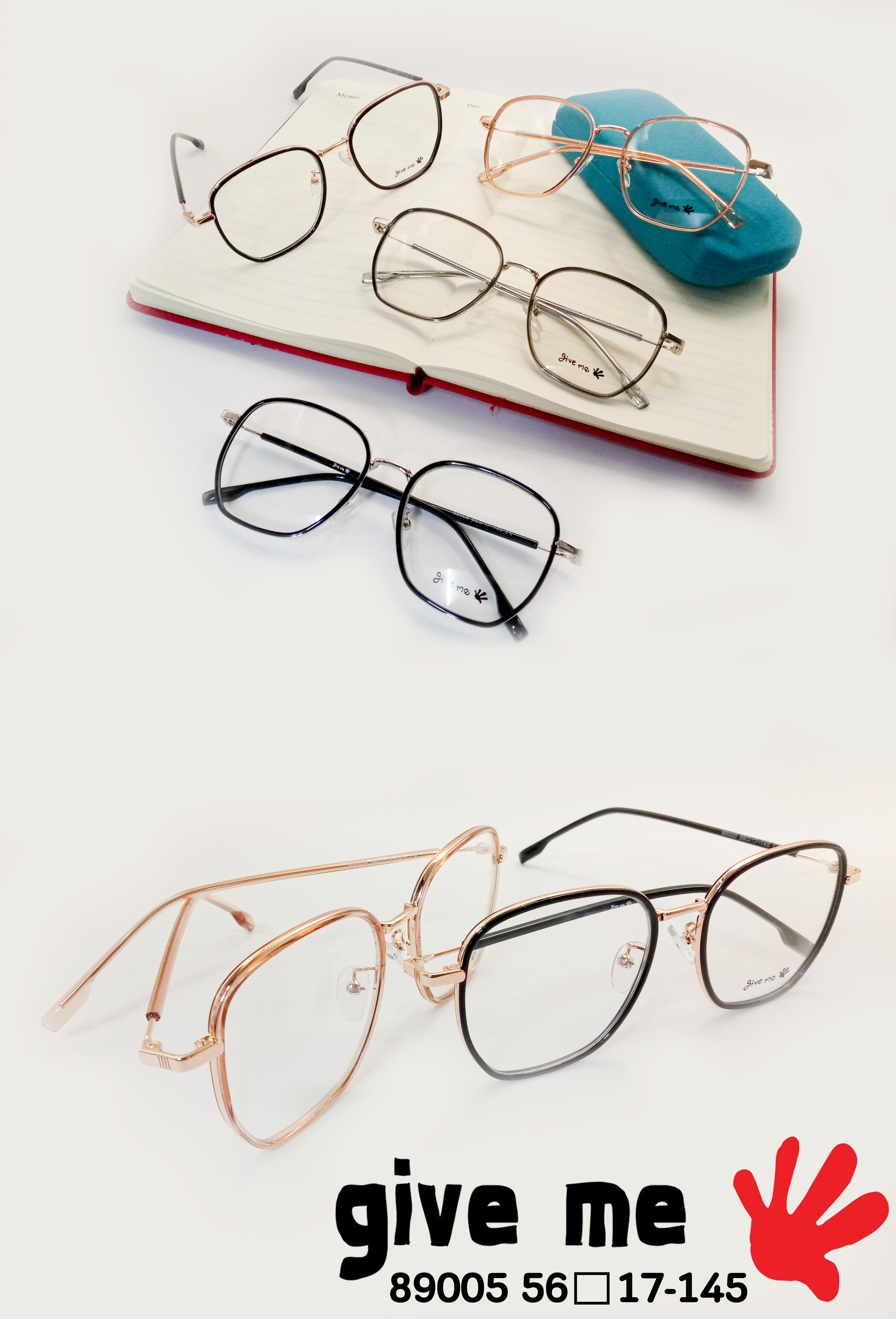 GIVE ME Metal Glasses (2)