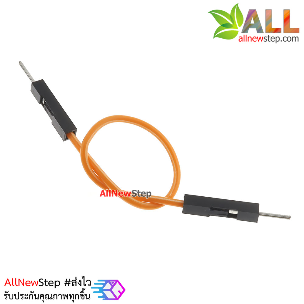 สายจัม ผู้-ผู้ Jump Wire (Female to Female) สายไฟ ยาว 10cm. คละสี จำนวน 1 เส้น