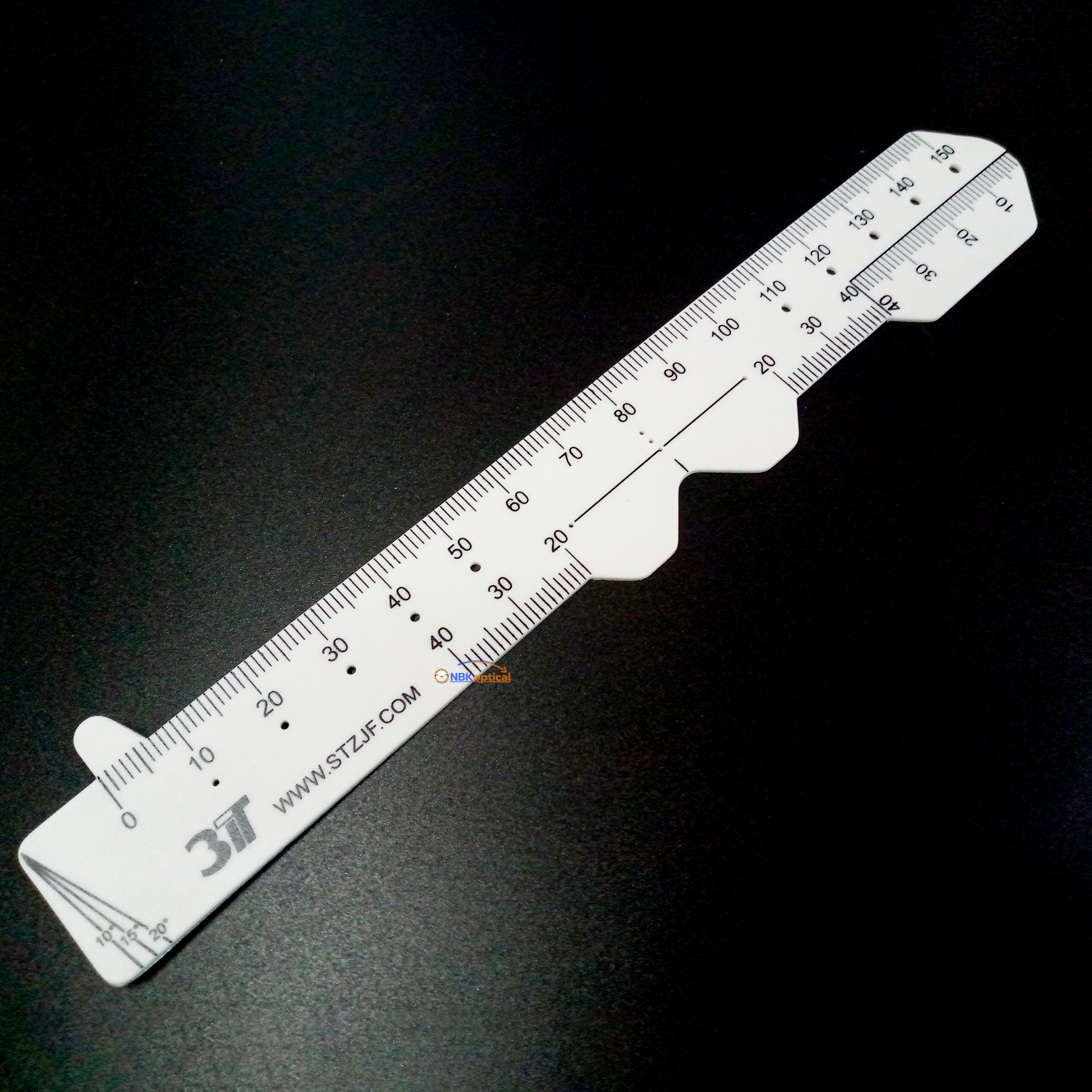 ไม้บรรทัด วัด PD แว่นตา วัดเลนส์