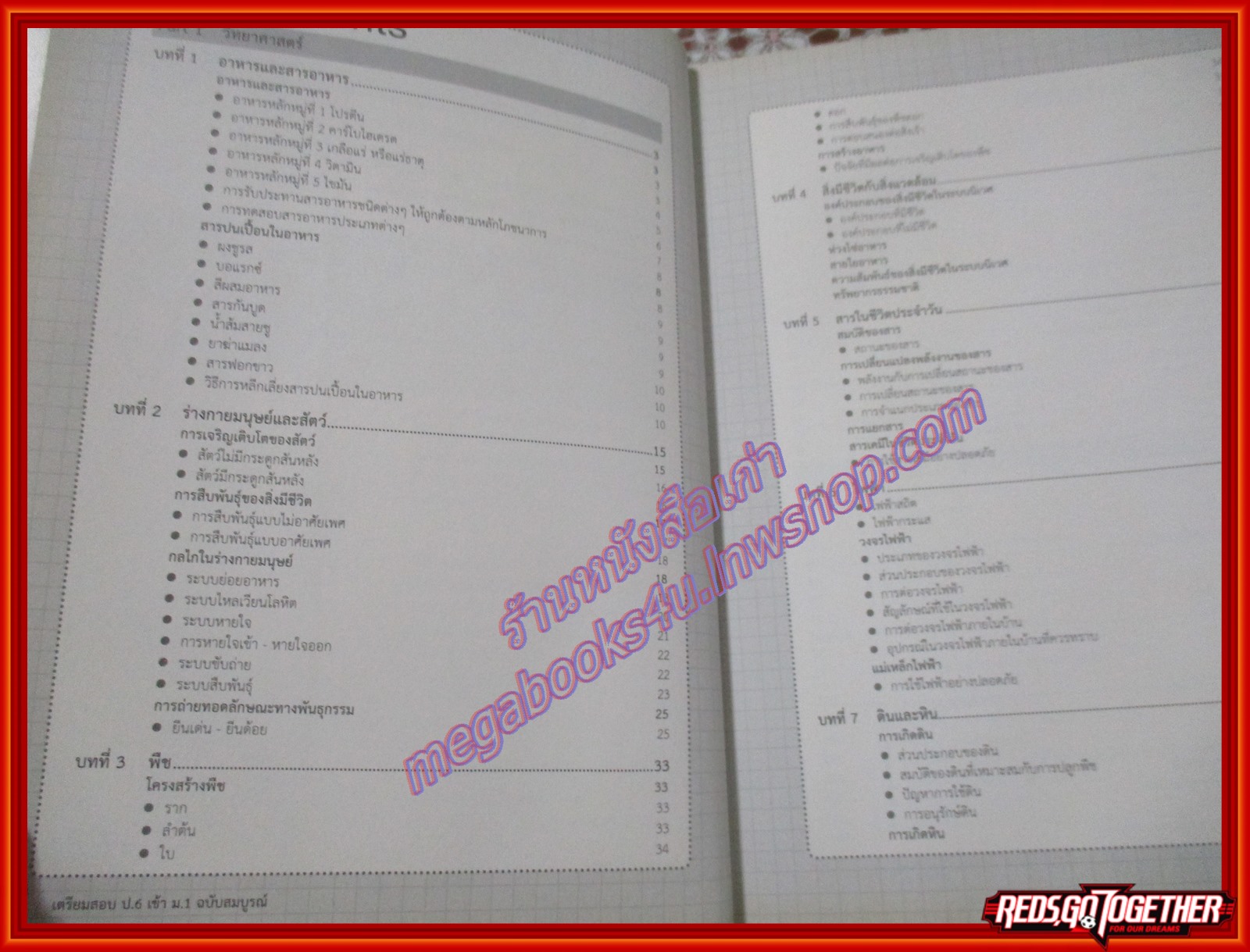 หนังสือ เตรียมสอบ ป.6 เข้า ม.1 ฉบับสมบูรณ์ โดย อ.ปฏิญญา นาฬิเกร์