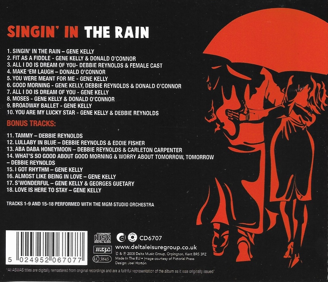 CD,Singin' In The Rain (Original Soundtrack)(Various Artists)(Soundtrack)(OST.)(2008)(EU)