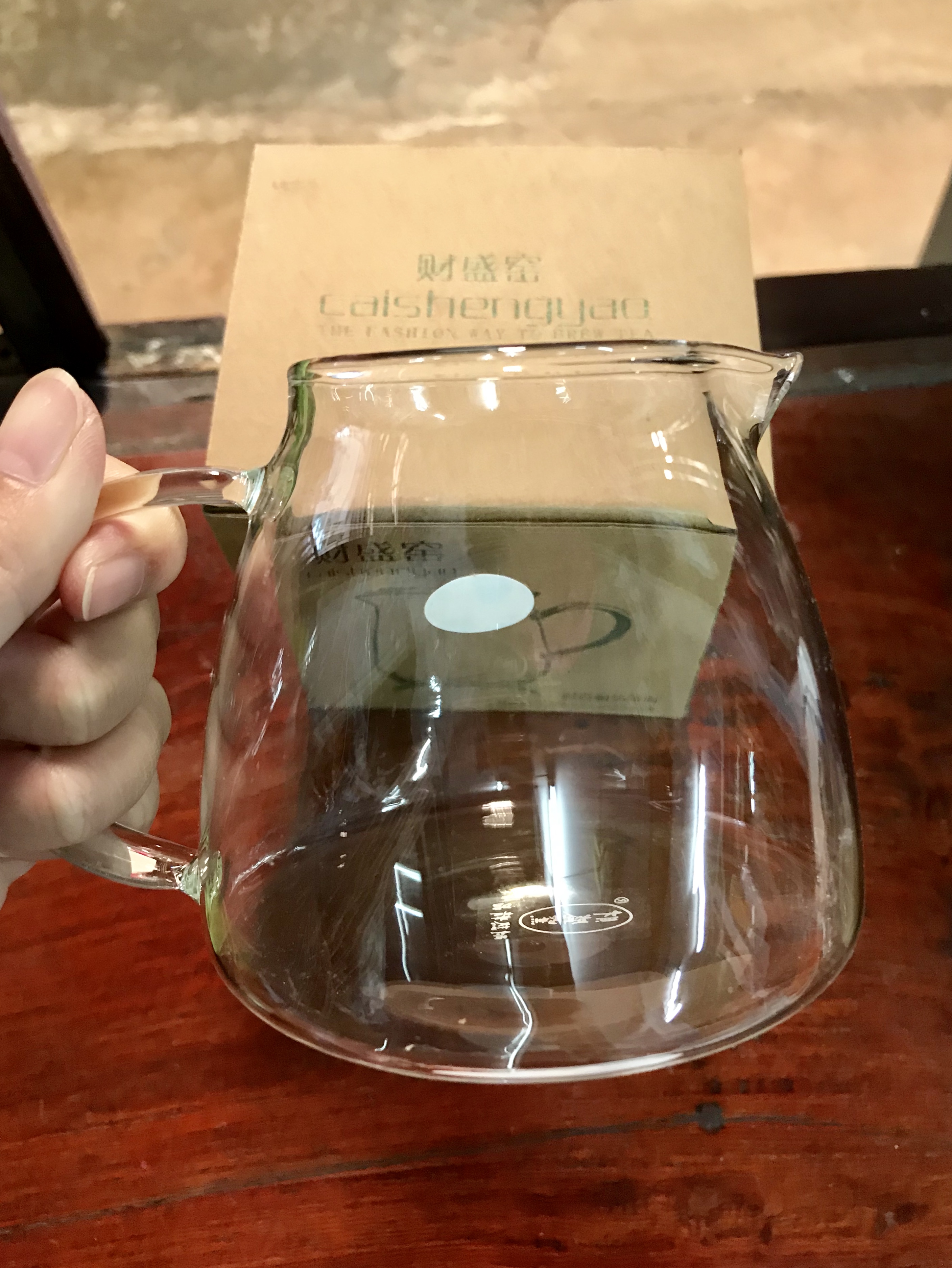 โถแก้วชงชา ทนน้ำร้อนได้ดี