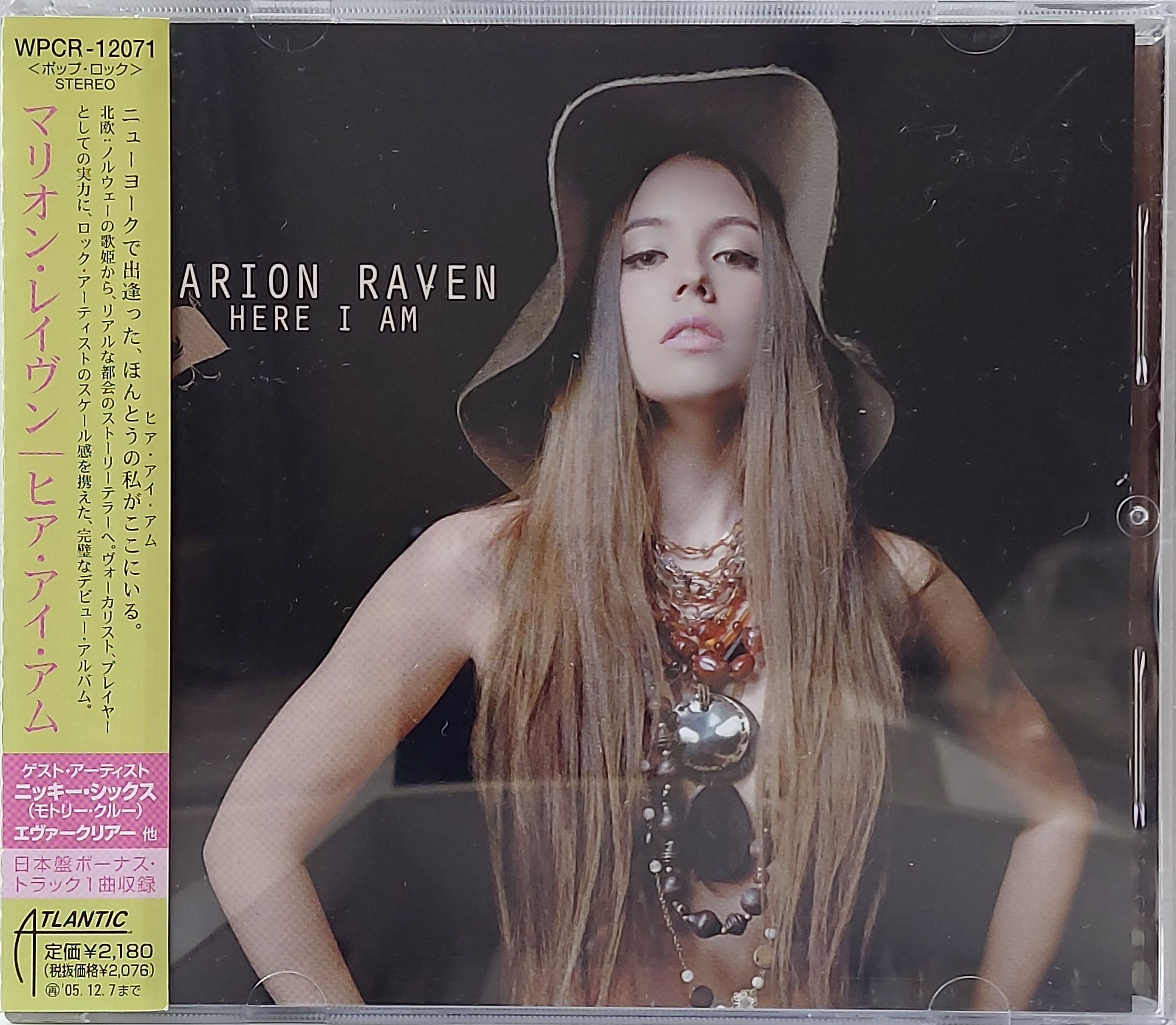 CD,Marion Raven - Here I Am (M2M)(2005)(Japan)