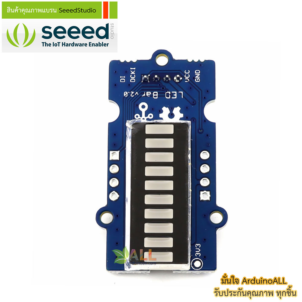 โมดูล LED Grove LED Bar v2.0 ของแท้จาก Seeed Studio