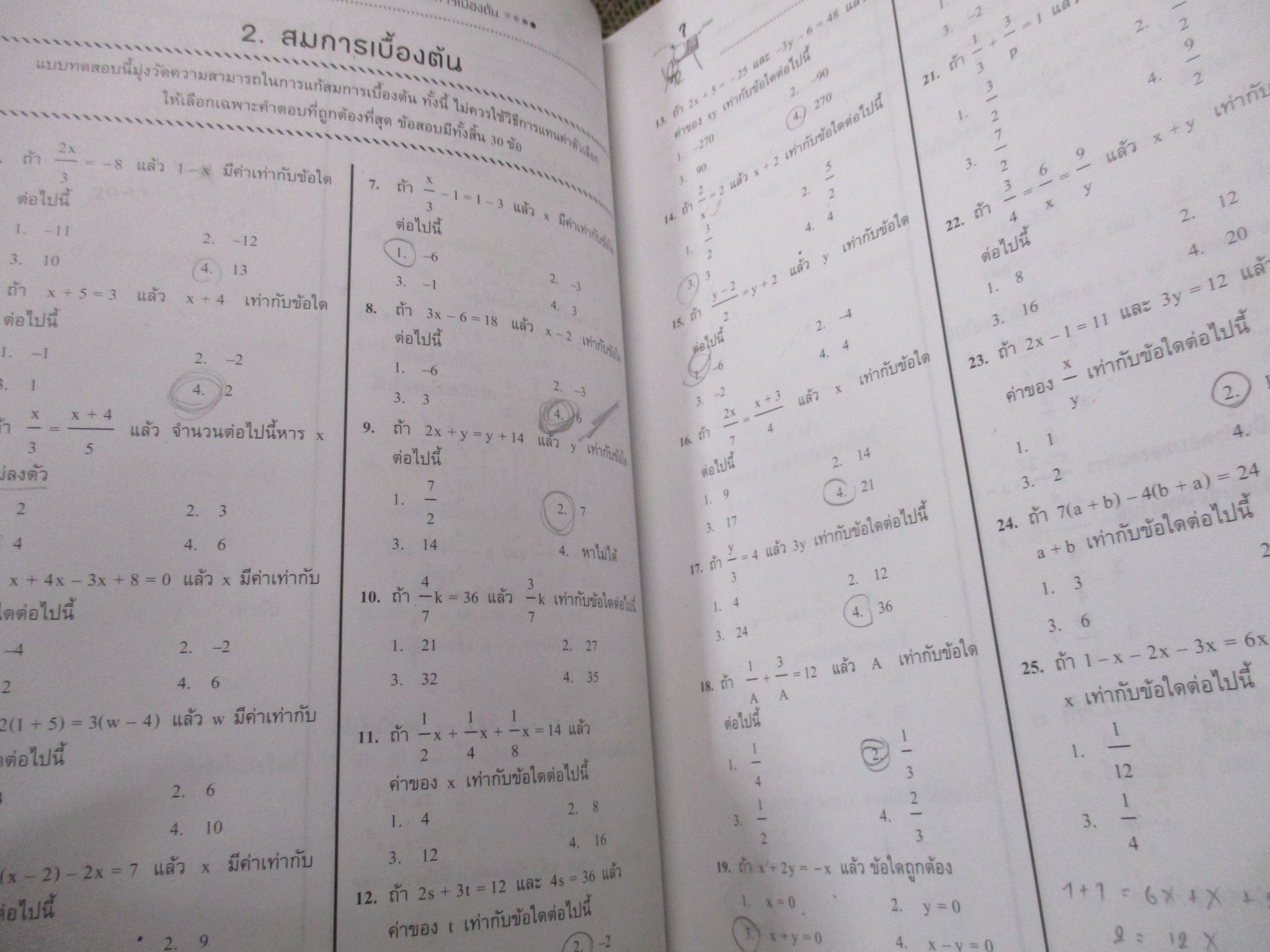 SYNTAX สุดยอดข้อสอบคณิตศาสตร์ดี ๆ ที่ต้องทำก่อนเดินเข้าห้องสอบ / ด้านในสะอาด ไม่มีรอยขีดเขียน