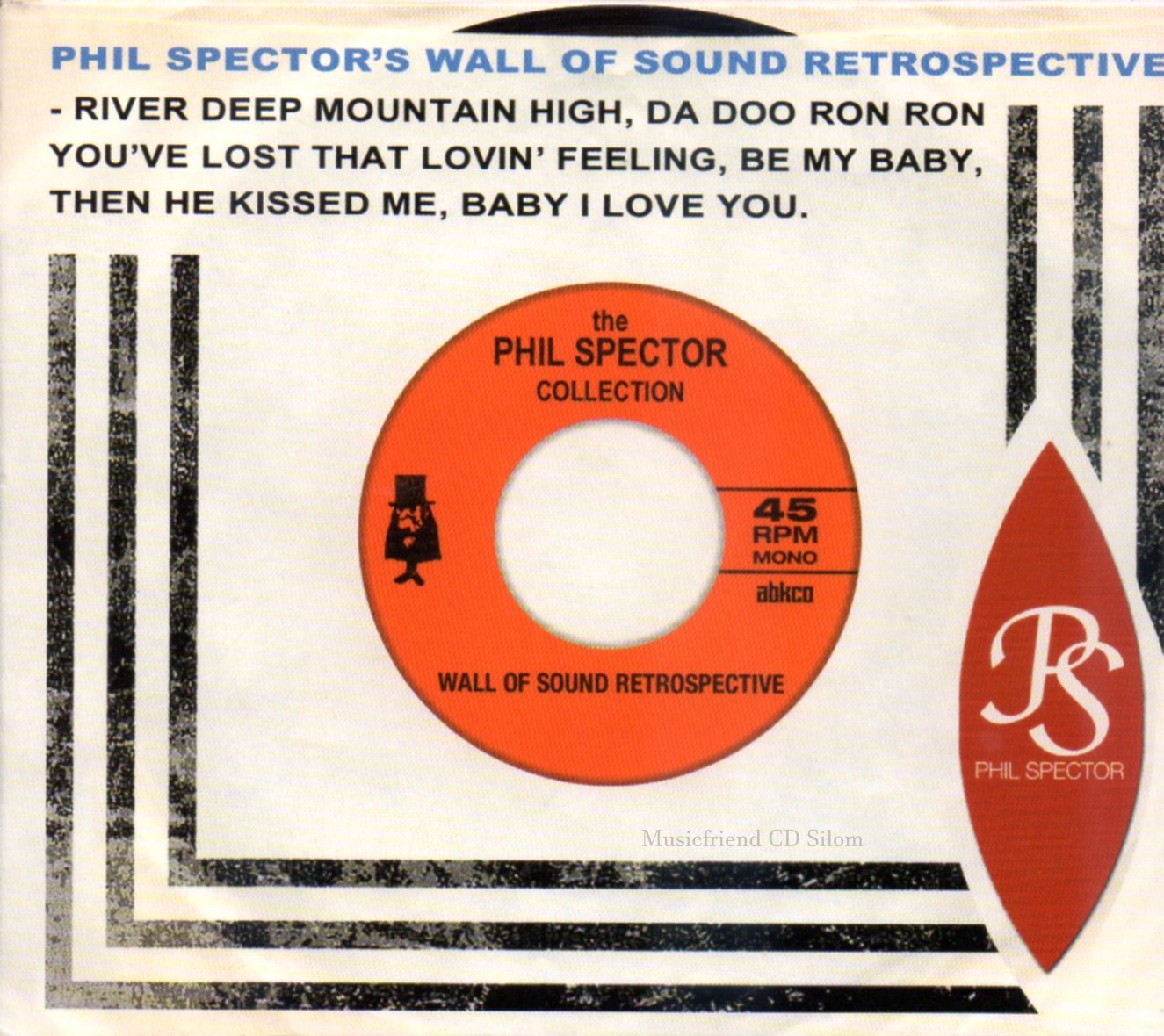 CD,Phil Spector's Wall of Sound Retrospective (Various Artists)(2008)(Thai)