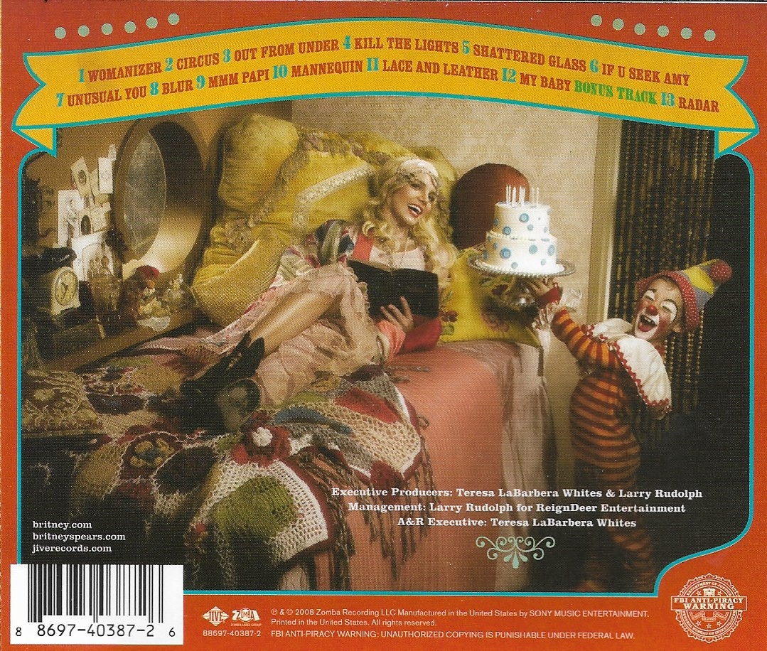 CD,Britney Spears - Circus (2008)(USA)