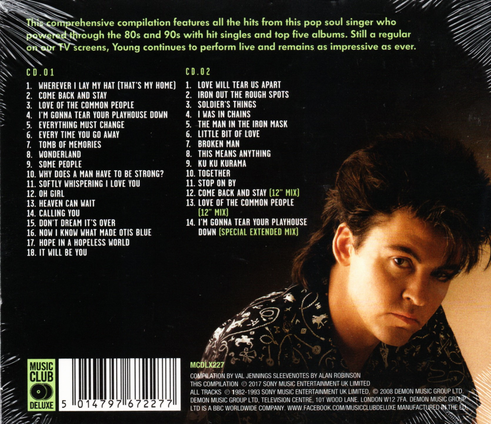 CD,Paul Young - Wherever I lay My Hat The Best of Paul Young (2017)(2CD)(EU)