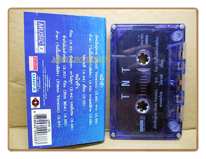 เทปเพลงไทยสากล ธรรพ์ณธร ชุด T N T