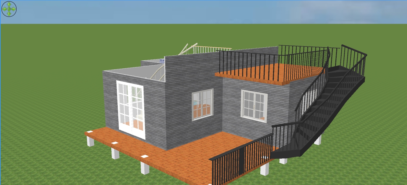 บ้านกังหันลม ขนาดกว่า 50 ตารางเมตร ใหม่ล่าสุด กังหันหมุนได้จริง