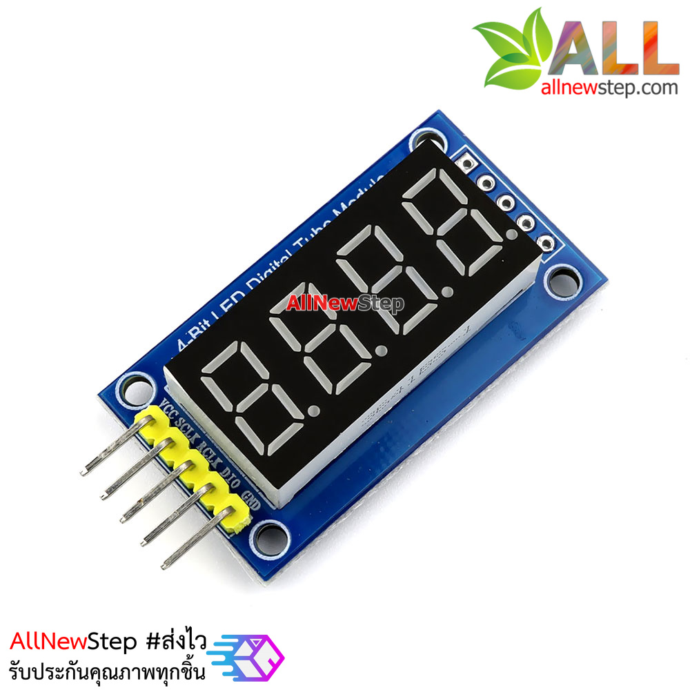 โมดูลแสดงค่าตัวเลข 4 หลัก Four digital tube module LED display