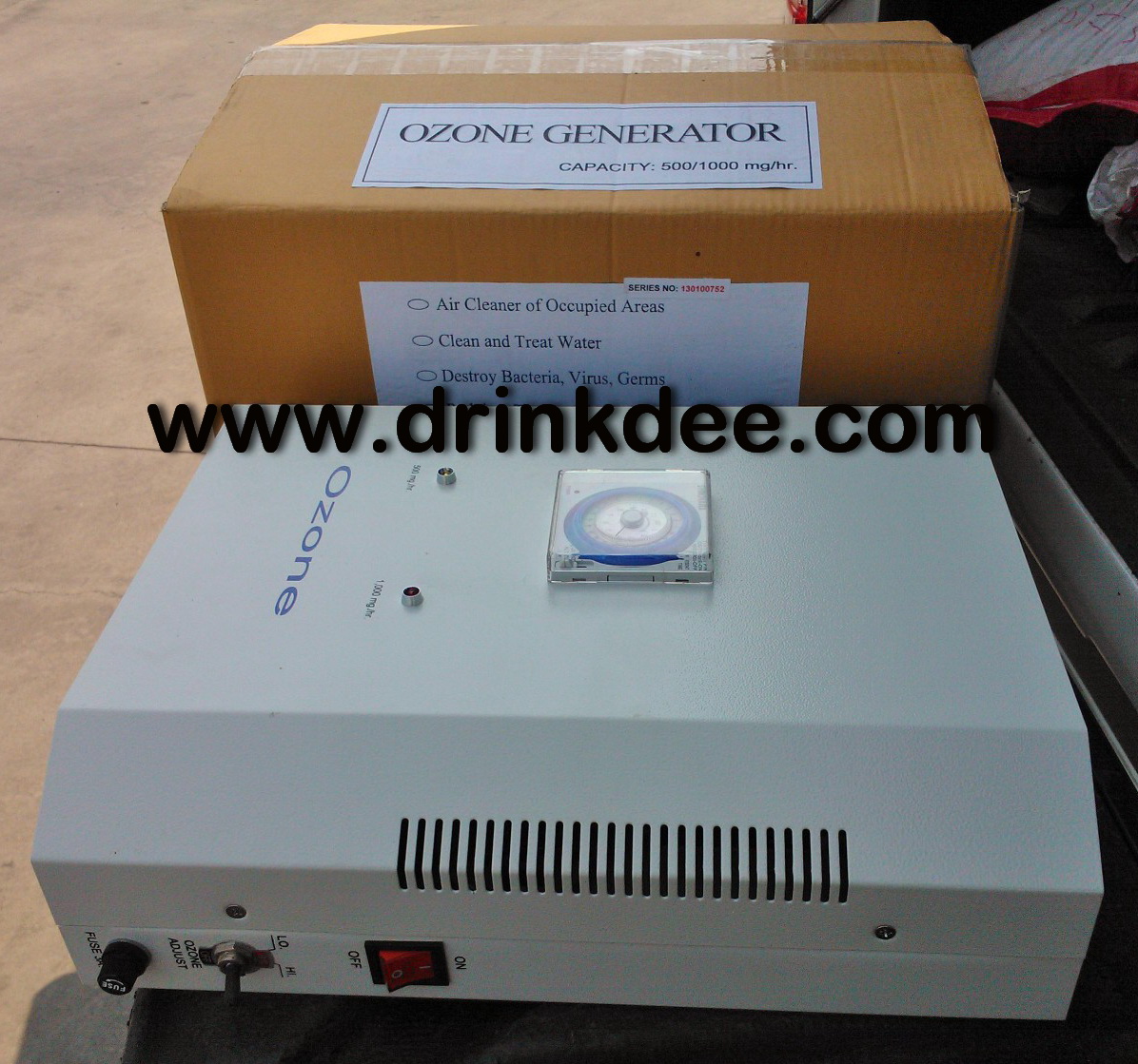 เครื่องผลิตโอโซน 1000mg.