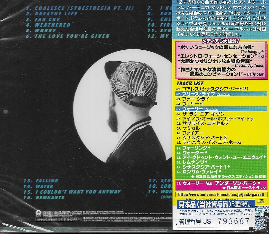 CD,Jack Garratt - Phase (2016)(Japan)